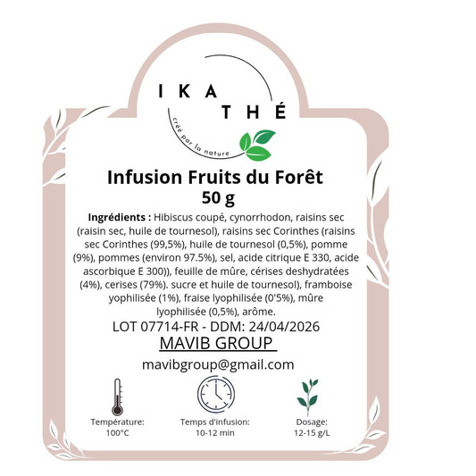 Infusion Fruits de la Forêt