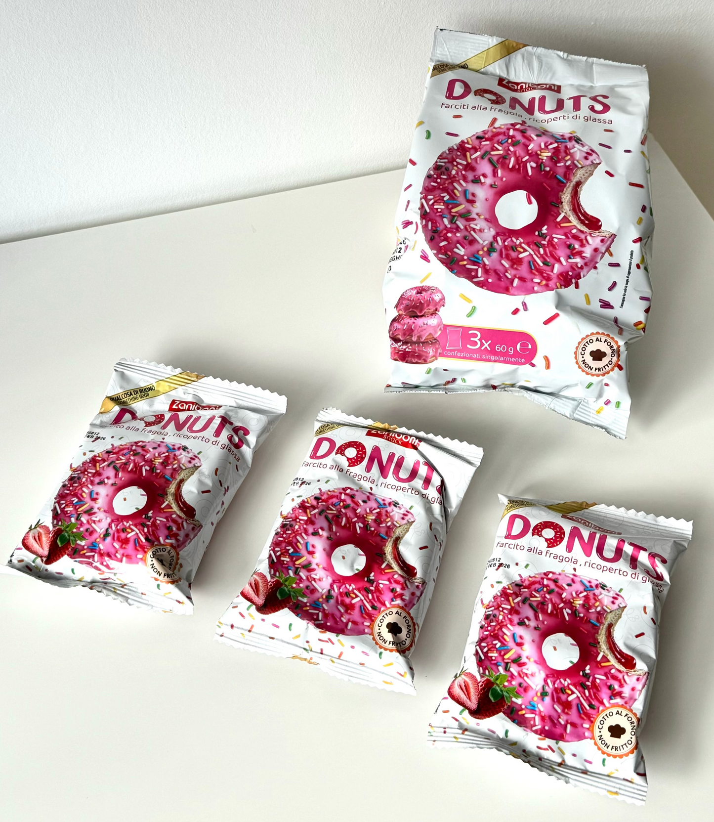 Donut à la fraise – Zaniboni Snack