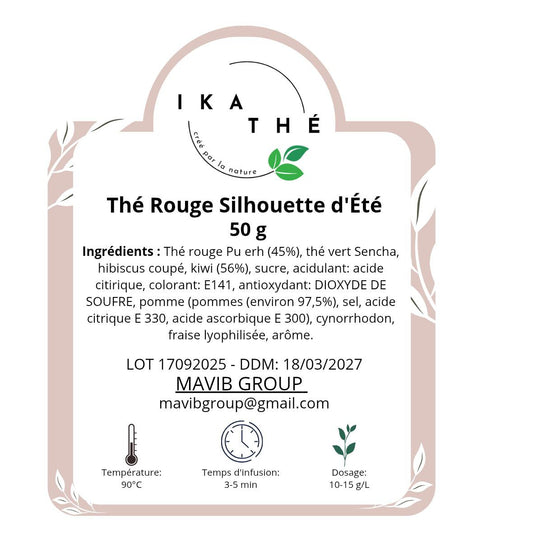 Thé Rouge Silhouette d’Été-L’équilibre entre vitalité et légèreté